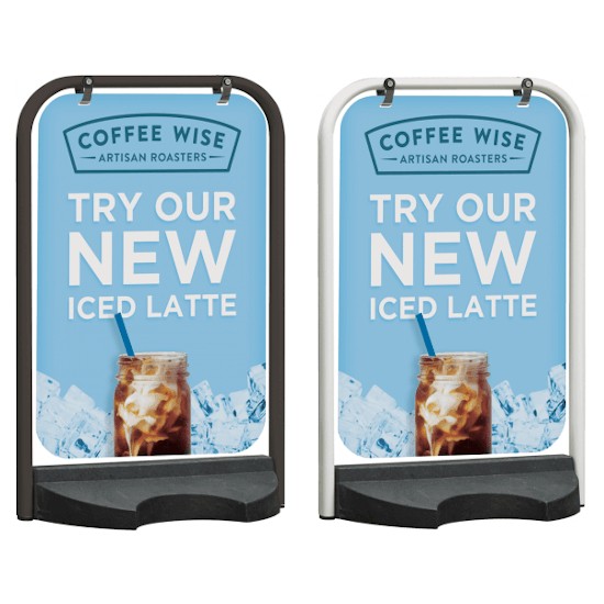 Small Printed Pavement Sign