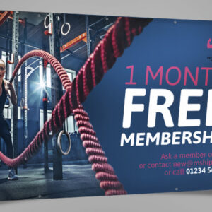 PVC Banner Printing in Shropshire