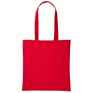 Cotton shopper long handle tote bag- RL100