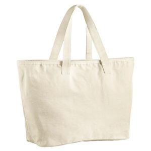 Oversized heavy duty canvas tote bag- WM606