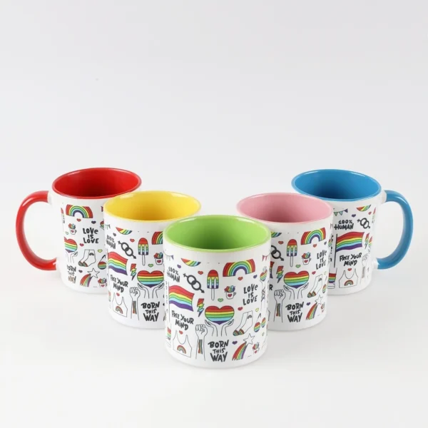 Colour Inner & Handle Mug 11oz- XP5041 - Image 2