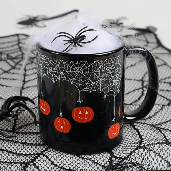 Black Sublimation Mug With White Panel 11oz- XP5152 - Image 3